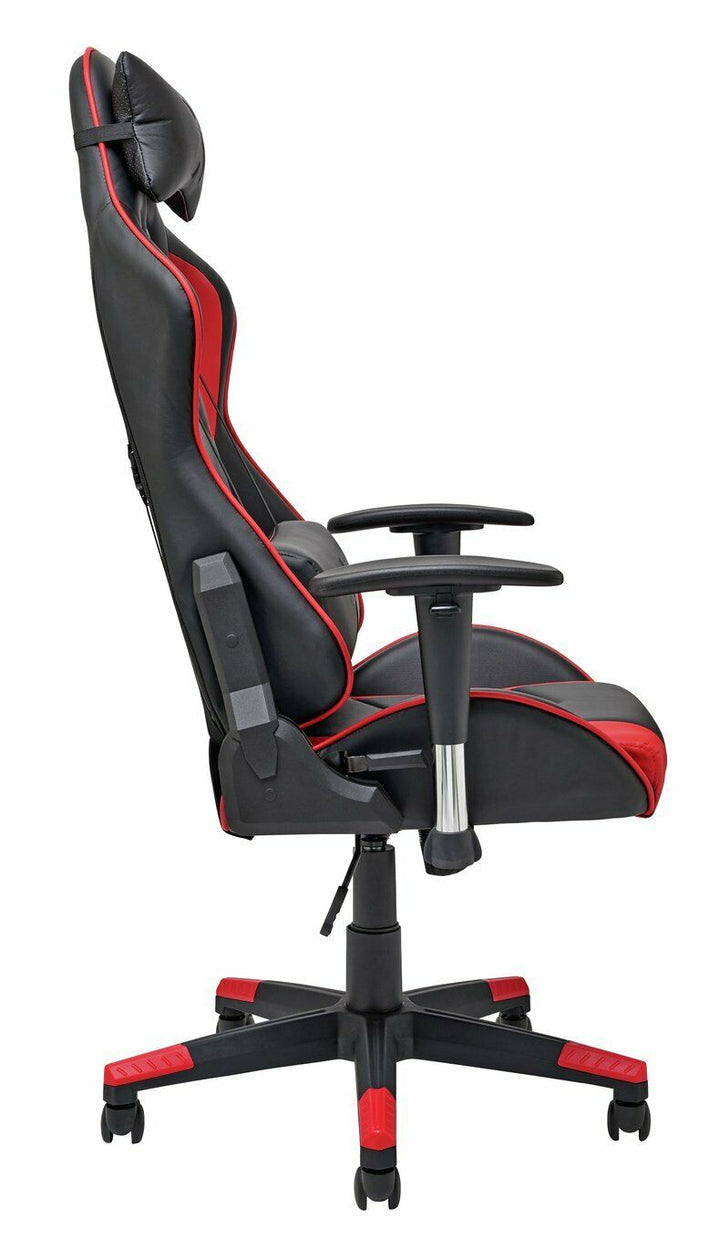 X-Rocker Alpha eSports Ergonomic Office Gaming Chair - Black & Red