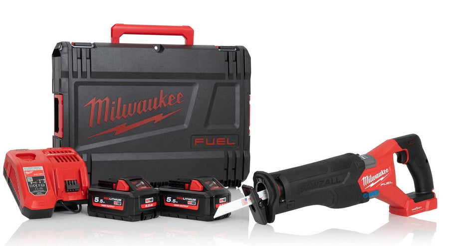 Milwaukee M18ONEFSZ-552X 18v OneKey Sawzall Kit