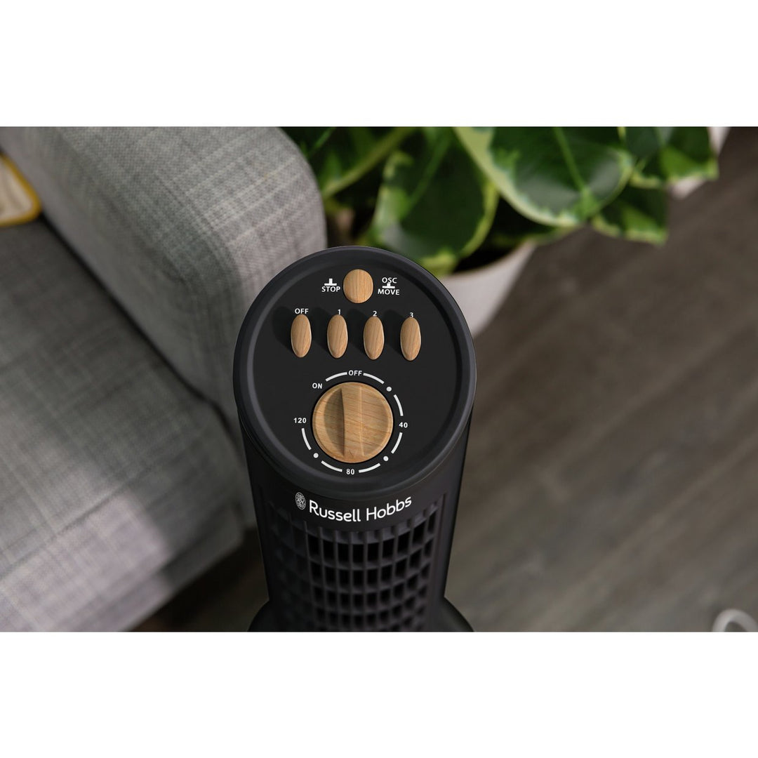 Russell Hobbs Scandi 29 Tower Fan - Black – GED Outlet