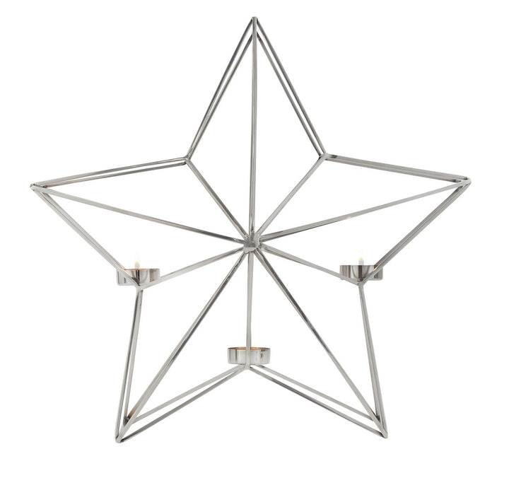 Home Winters Cabin Christmas Star Tealight Holder