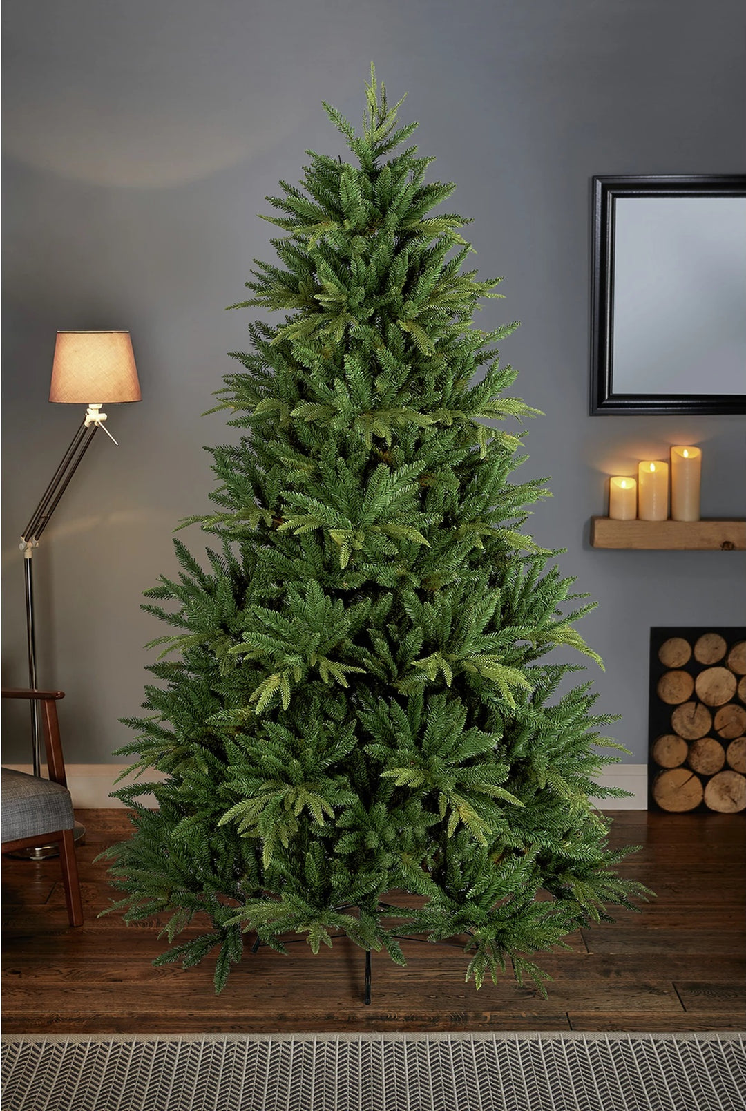Premier Decorations 7ft Aspen Fir Christmas Tree - Green