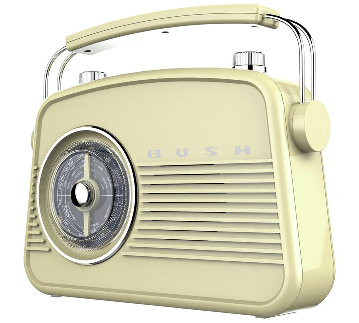 Bush Retro Mini FM Radio - Cream