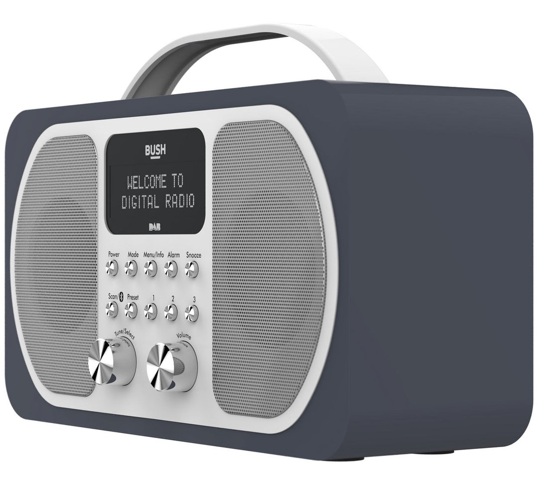 Bush DAB Bluetooth Radio - Midnight Blue