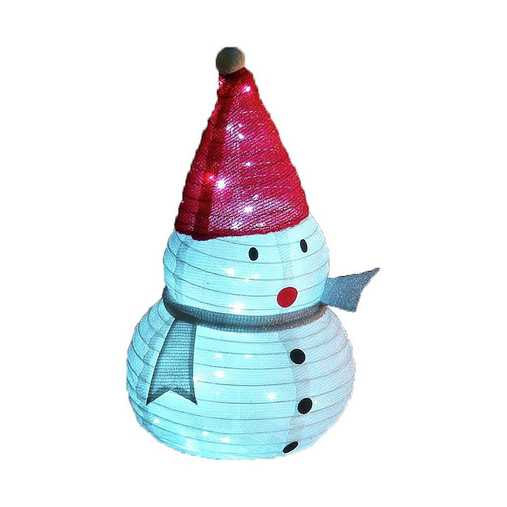 Pop Up Light Up Snowman - Christmas Decoration