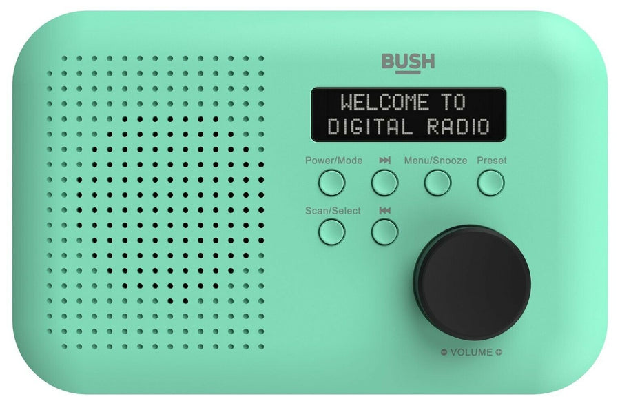 Bush Portable Mono DAB Radio - Mint