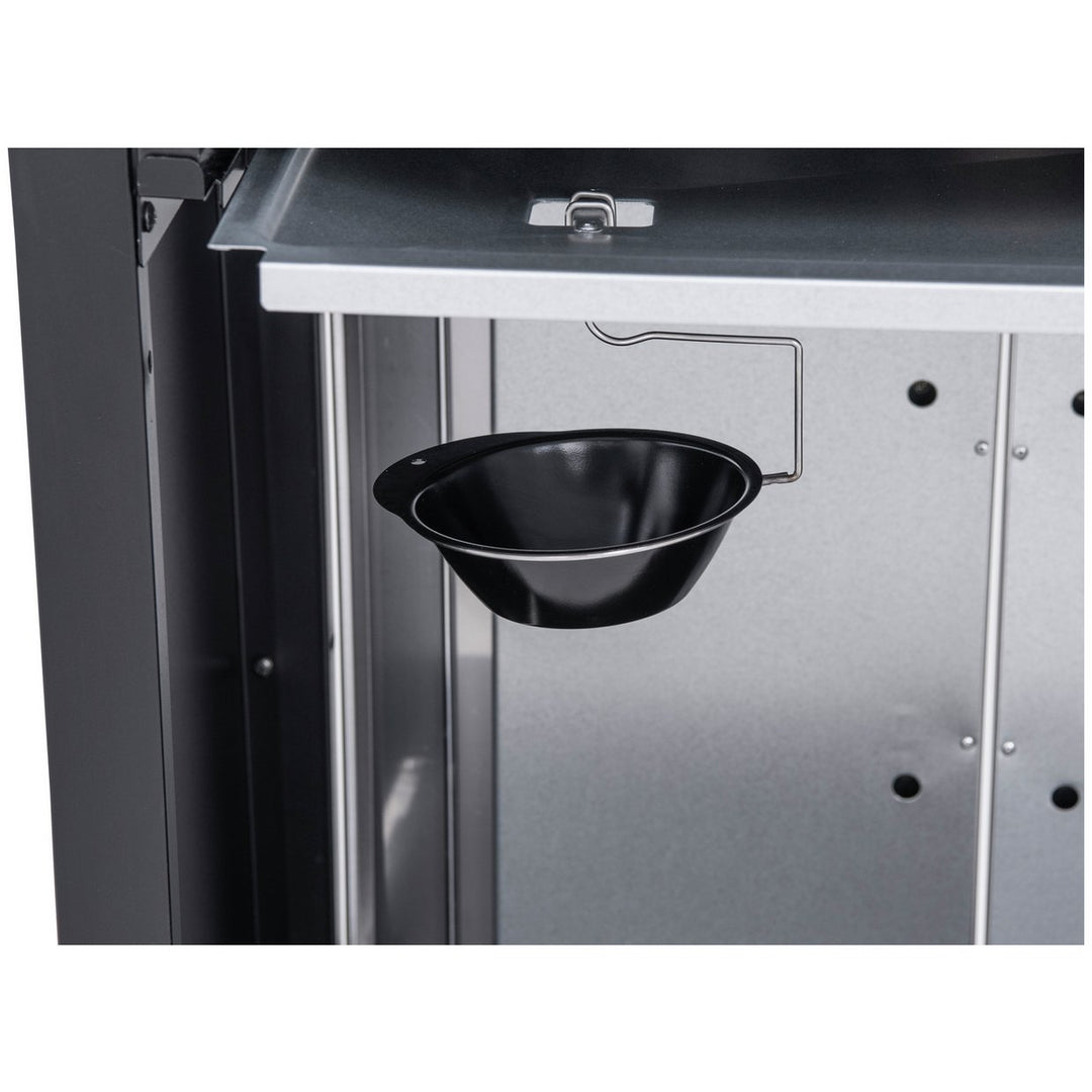Home Deluxe 4 Burner Gas BBQ With Side Burner - Stainless Steel