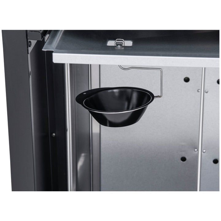 Home Deluxe 4 Burner Gas BBQ With Side Burner - Stainless Steel
