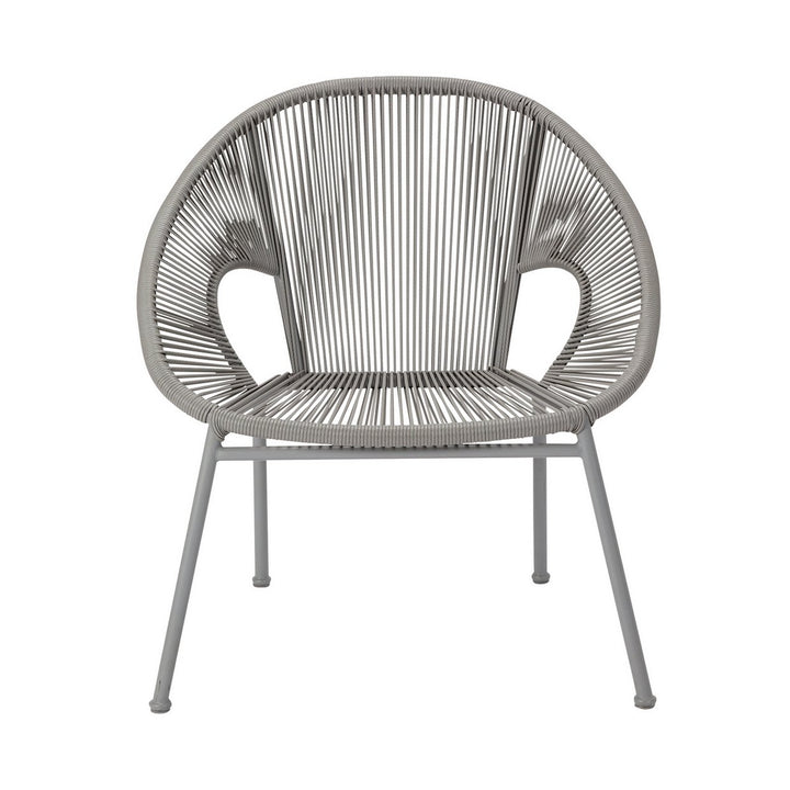 Habitat Nordic Spring Outdoor Rattan Garden Chair - Grey