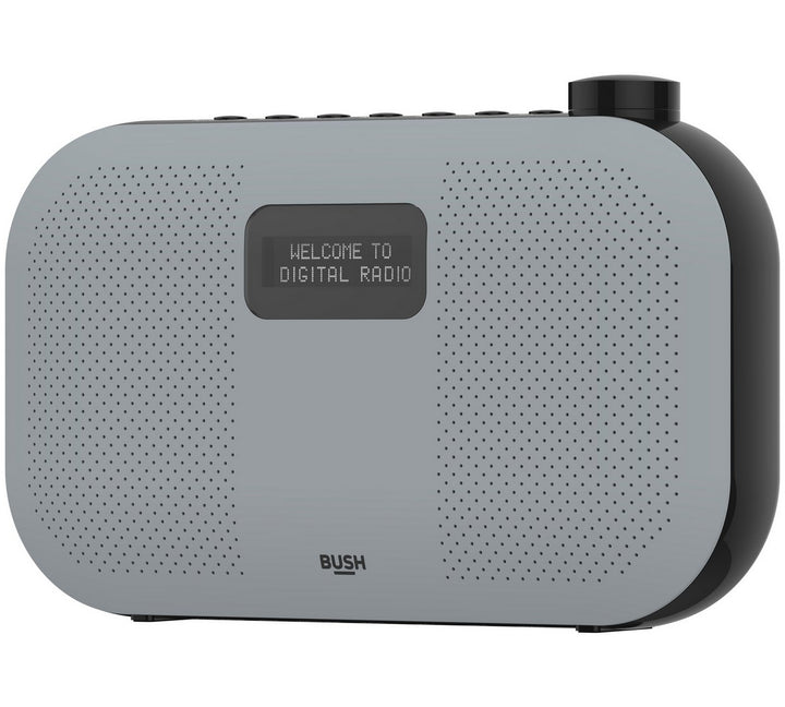 Bush Portable Stereo DAB Radio - Grey