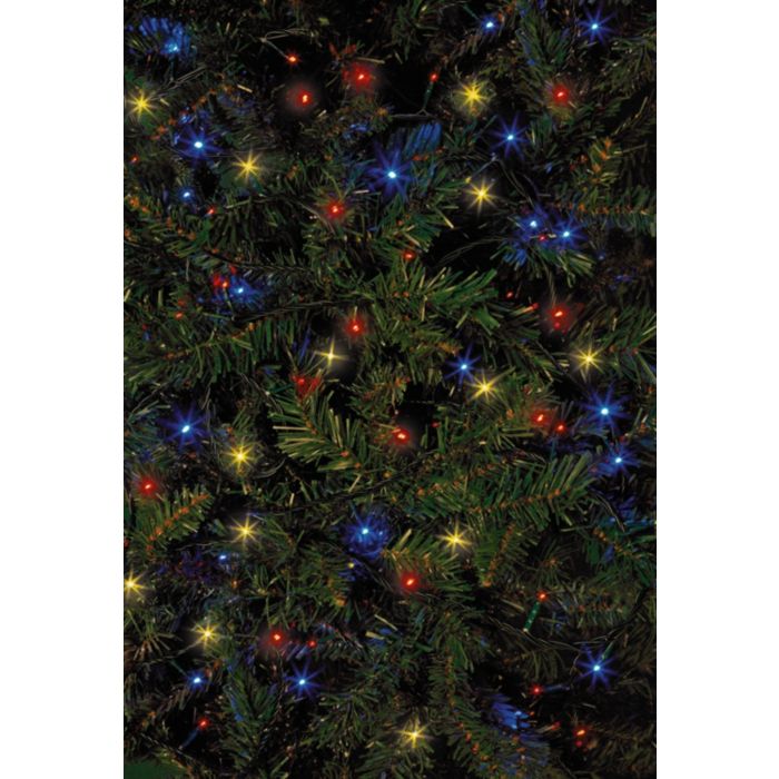 Habitat 240 Multicoloured Multi-function LED Christmas Tree Lights - 19m