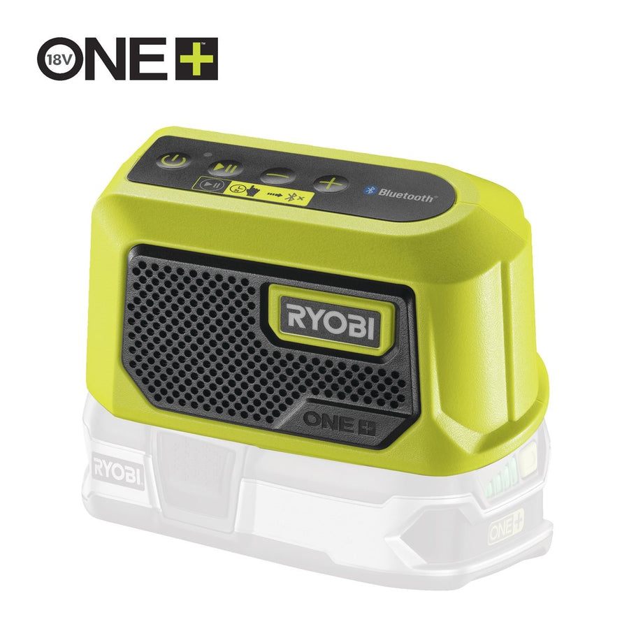 Ryobi RBTM18-0 18V ONE+™ Cordless Bluetooth® Mini Speaker (Bare Tool)