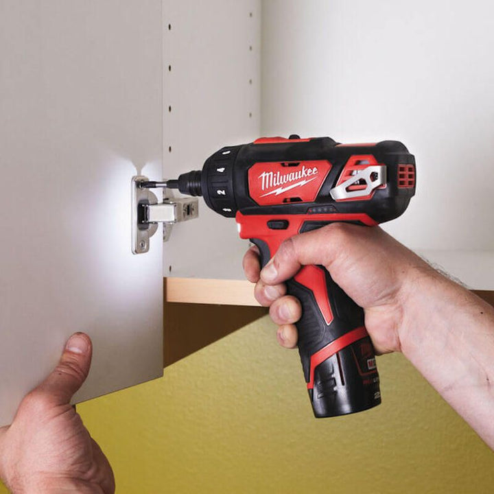Milwaukee M12BD-202C 12v Compact Screwdriver