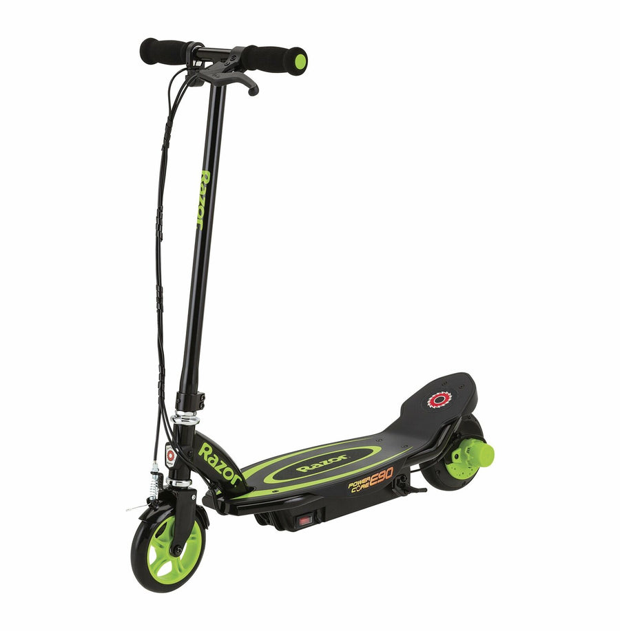 Razor Power Core E90 Electric Scooter - Black & Green