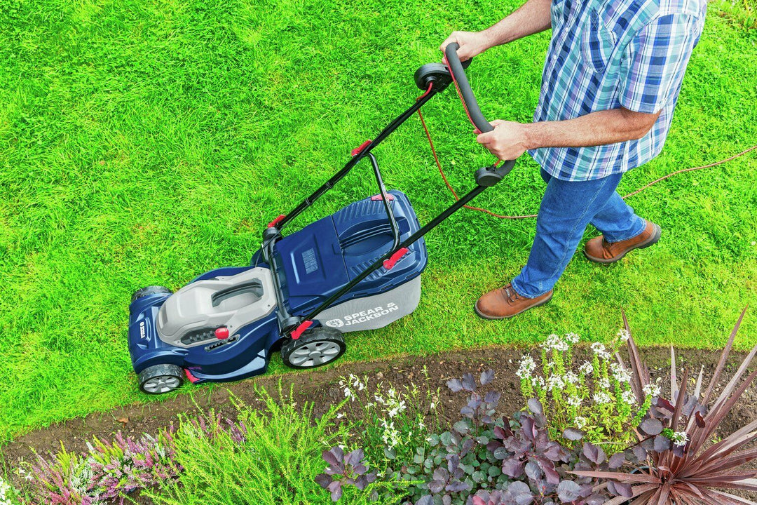 Spear & Jackson 40cm Corded Rotary Lawnmower - 1700W