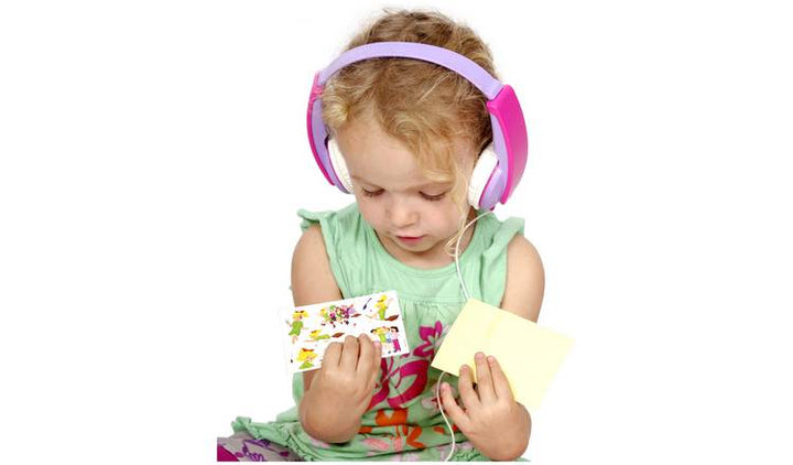 JVC Volume Limited Kids Headphones - Violet / Pink