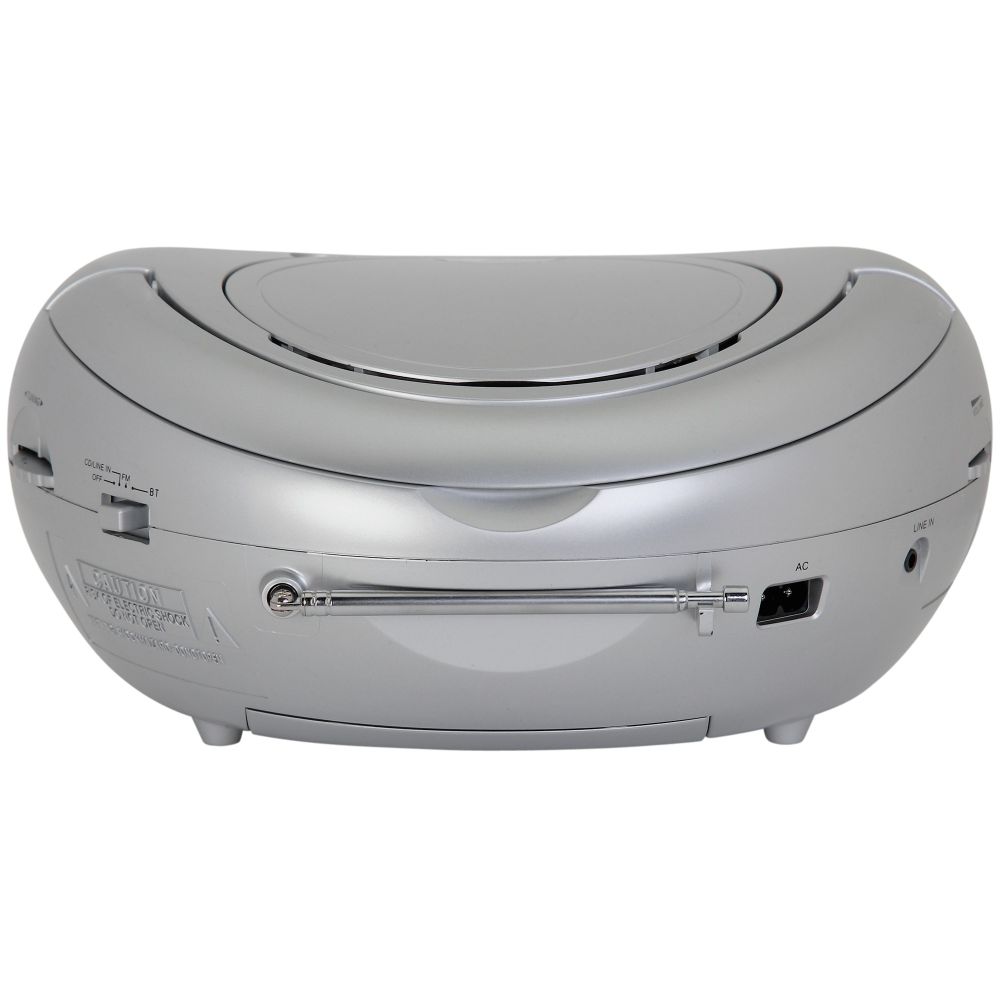 Bush Bluetooth CD Player Radio Boombox - Silver