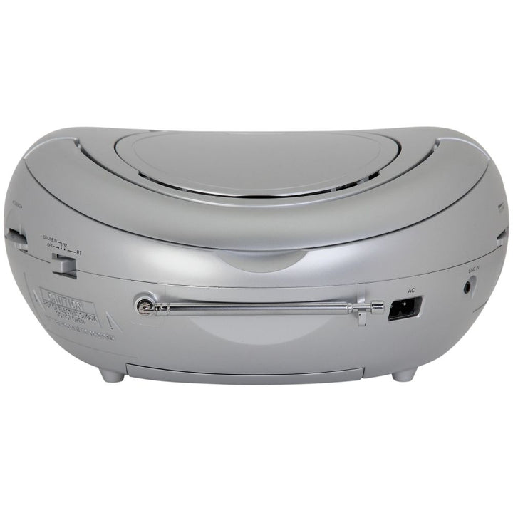 Bush Bluetooth CD Player Radio Boombox - Silver