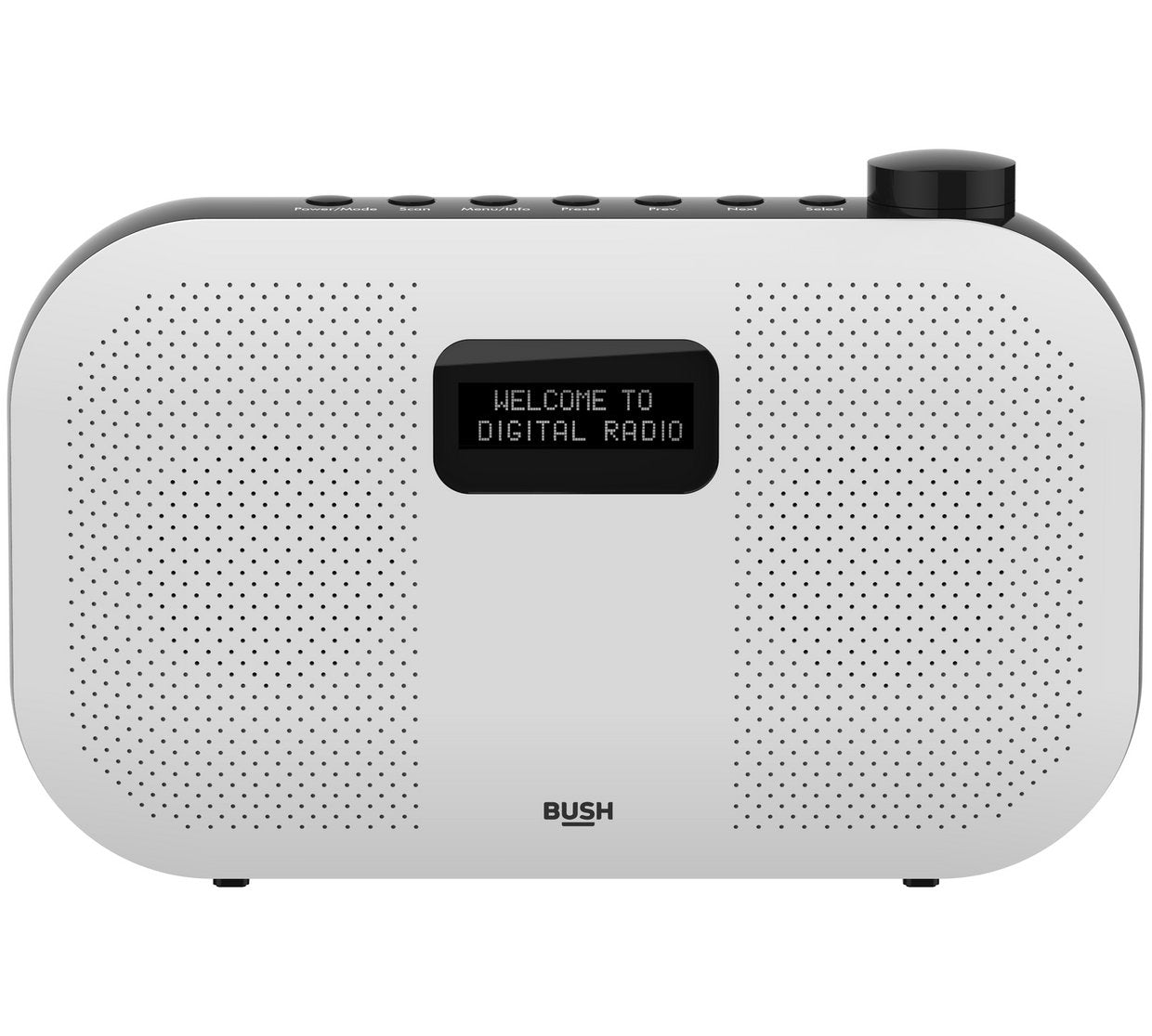 Bush Stereo DAB Radio - White