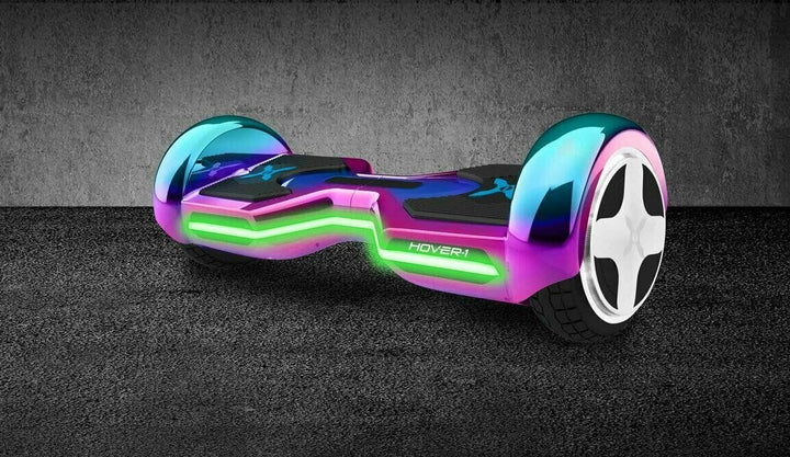 Hover-1 Horizon Hoverboard With LED Headlights - Iridescent