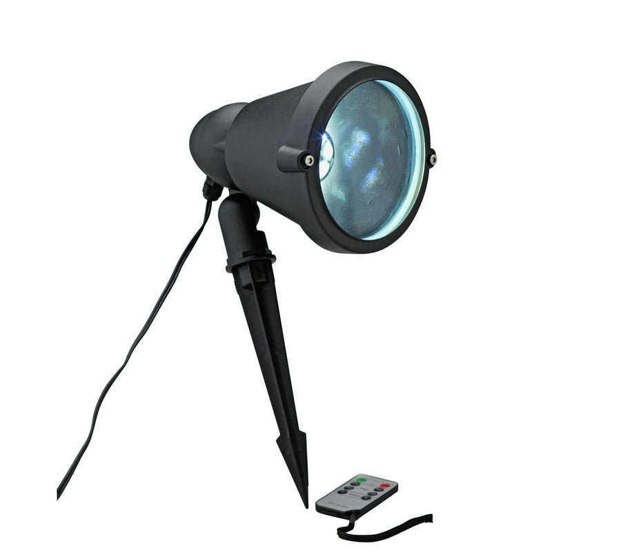 Home Christmas Outdoor Snowflake Projector Light With Remote Control