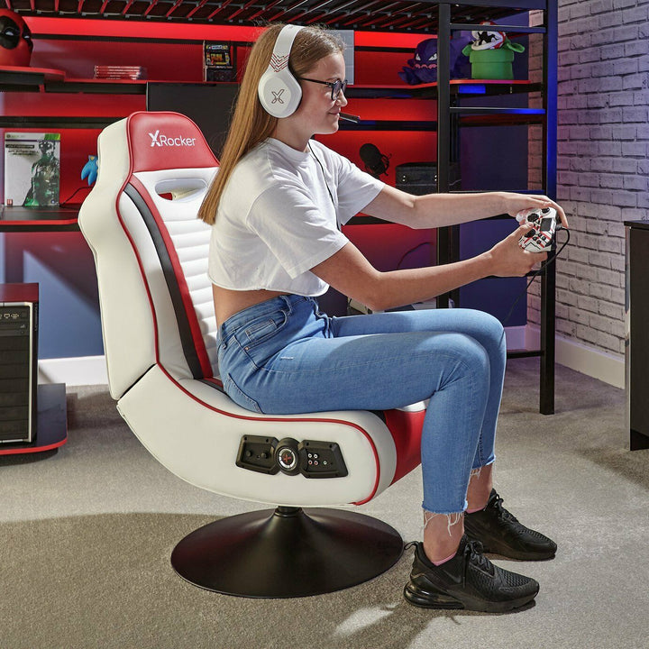 X-Rocker Esport Pro Stereo Audio Gaming Chair With Subwoofer