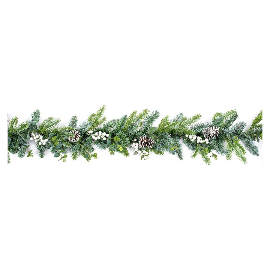 Premier Decorations The Tree Company 1.8m Eucalyptus Christmas Garland - Green