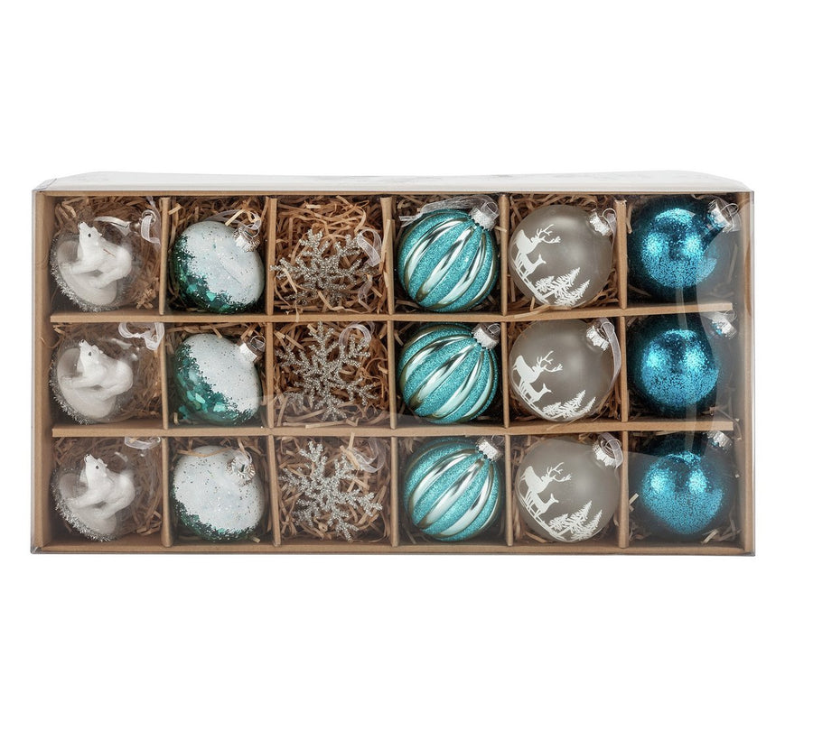 Heart of House 18 Piece Decorations Pack - Glacier