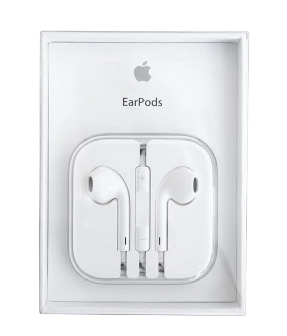 Genuine Apple Earpods with Remote and Mic - White