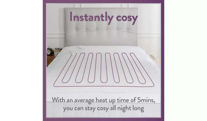 Slumberdown Comfy Cosy Nights Electric Blanket - Single