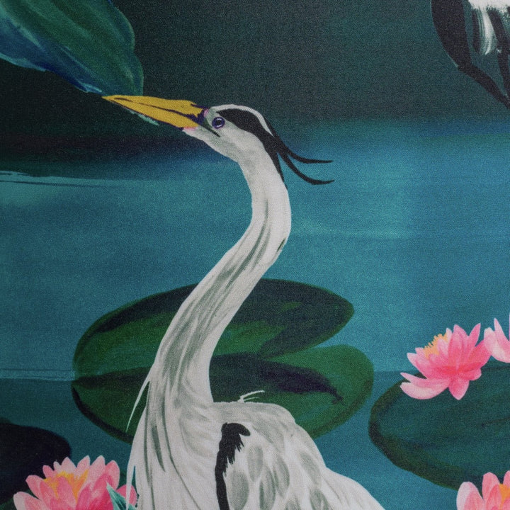 Habitat Japonica 49cm Silk Faux Drum Shade