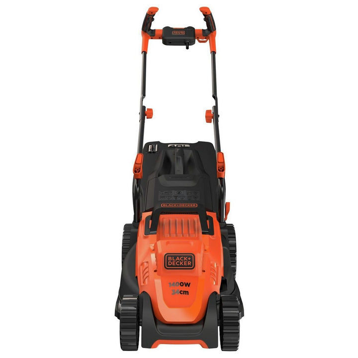 Black & Decker BEMW461BGL2-GB 34cm Corded Lawn Mower & Grass Trimmer Kit