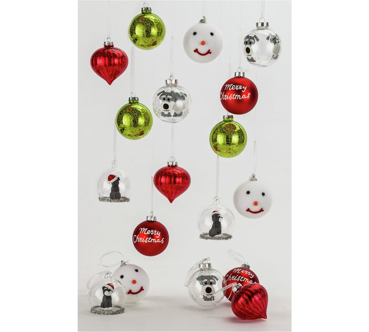 Heart of House 18 Piece Baubles Christmas Decorations Pack - Festive Fun