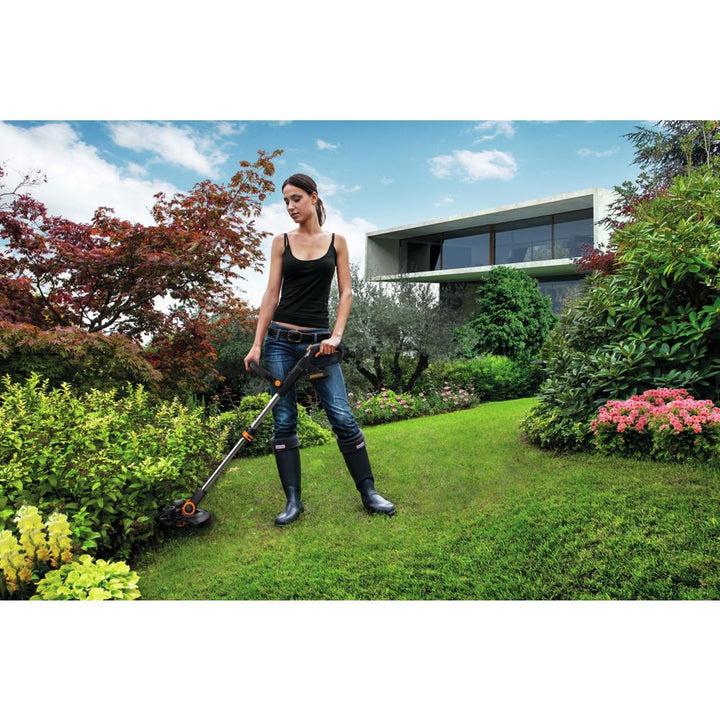 WORX WG163E 20V MAX Cordless Grass Trimmer - 2 Batteries
