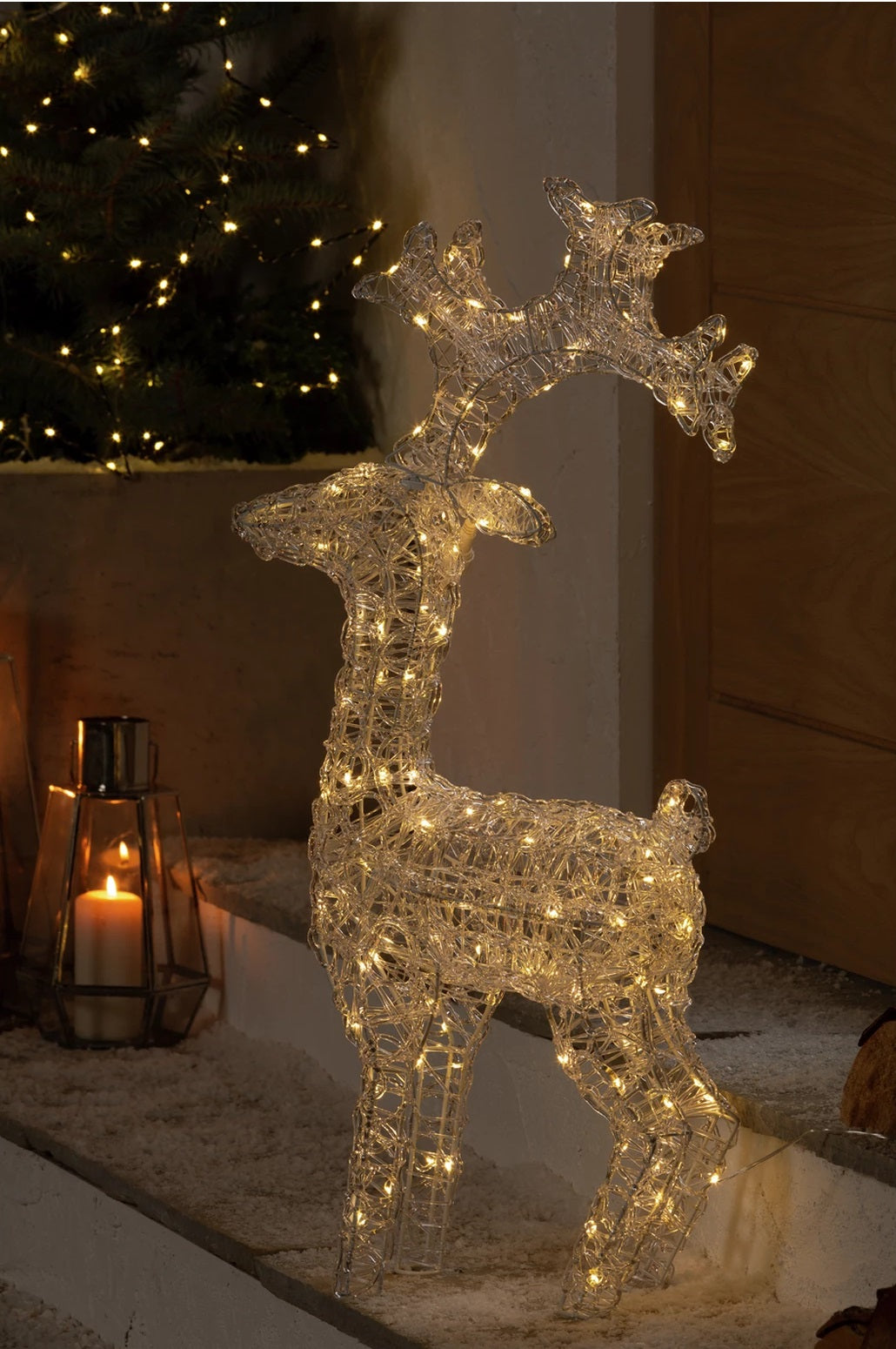 Habitat Christmas Decoration Reindeer LED Lights - Warm White