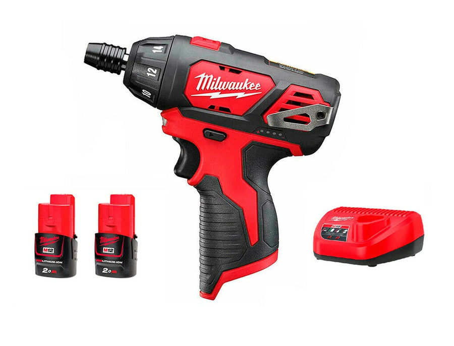 Milwaukee M12BD-202C 12v Compact Screwdriver