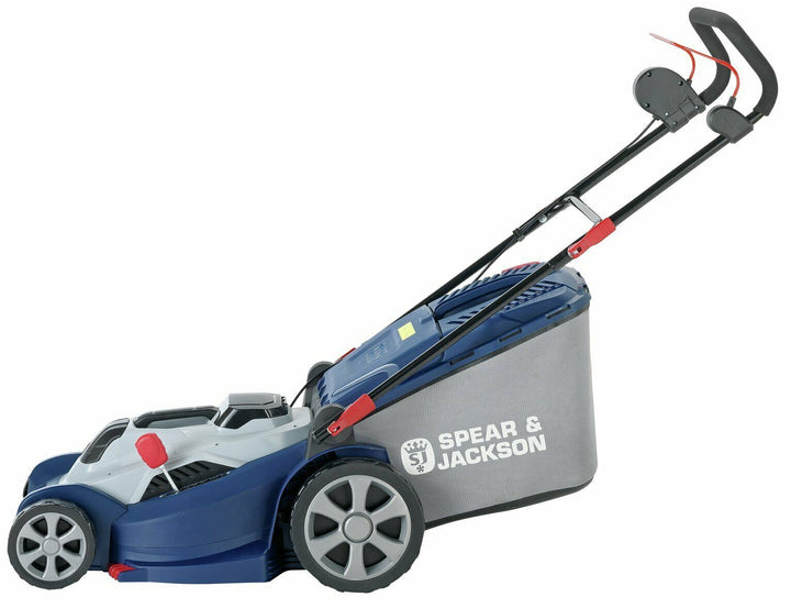Spear & Jackson S4040X2CR 40cm Cordless Lawnmower & 2 Batteries - 40V