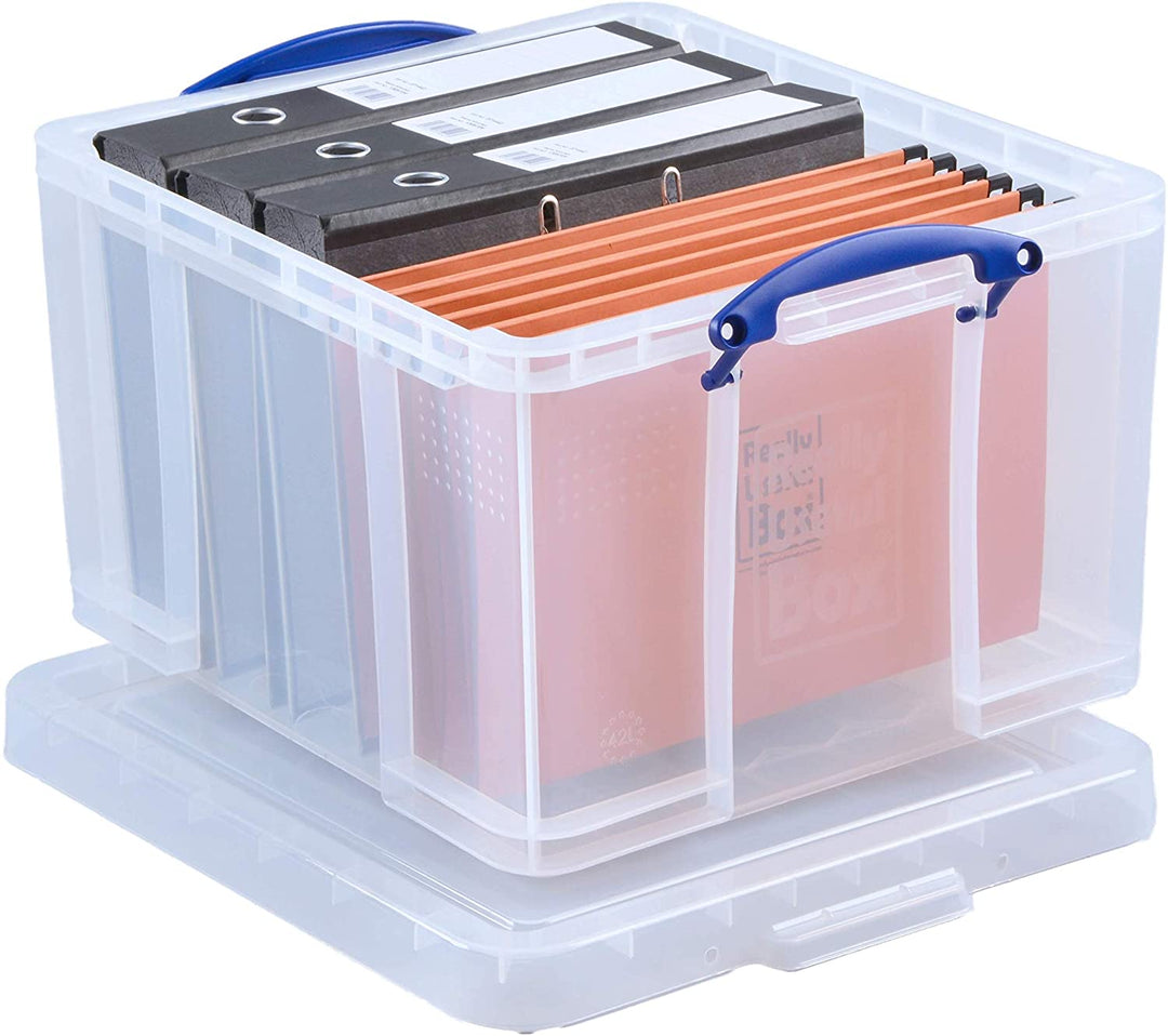 Really Useful Storage Box - Clear - 64L