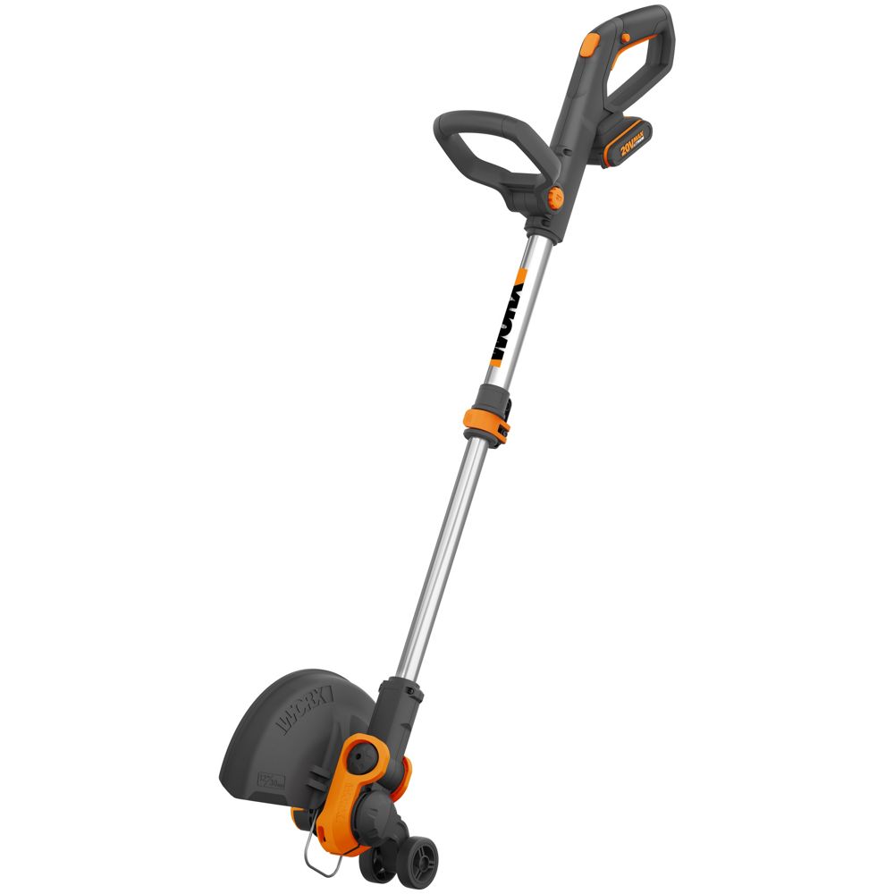WORX WG163E 20V MAX Cordless Grass Trimmer - 2 Batteries