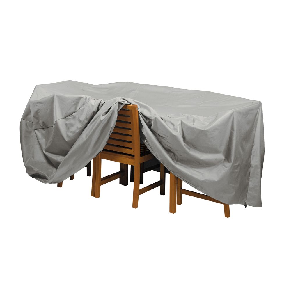 Home Deluxe Extra Large Patio Set Cover - Grey