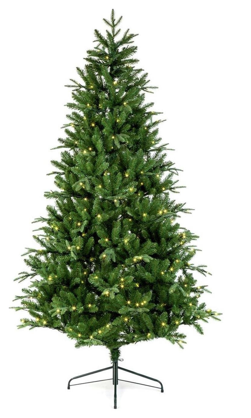 Premier Decorations 7FT Ashley Pine Pre-Lit Christmas Tree - Green