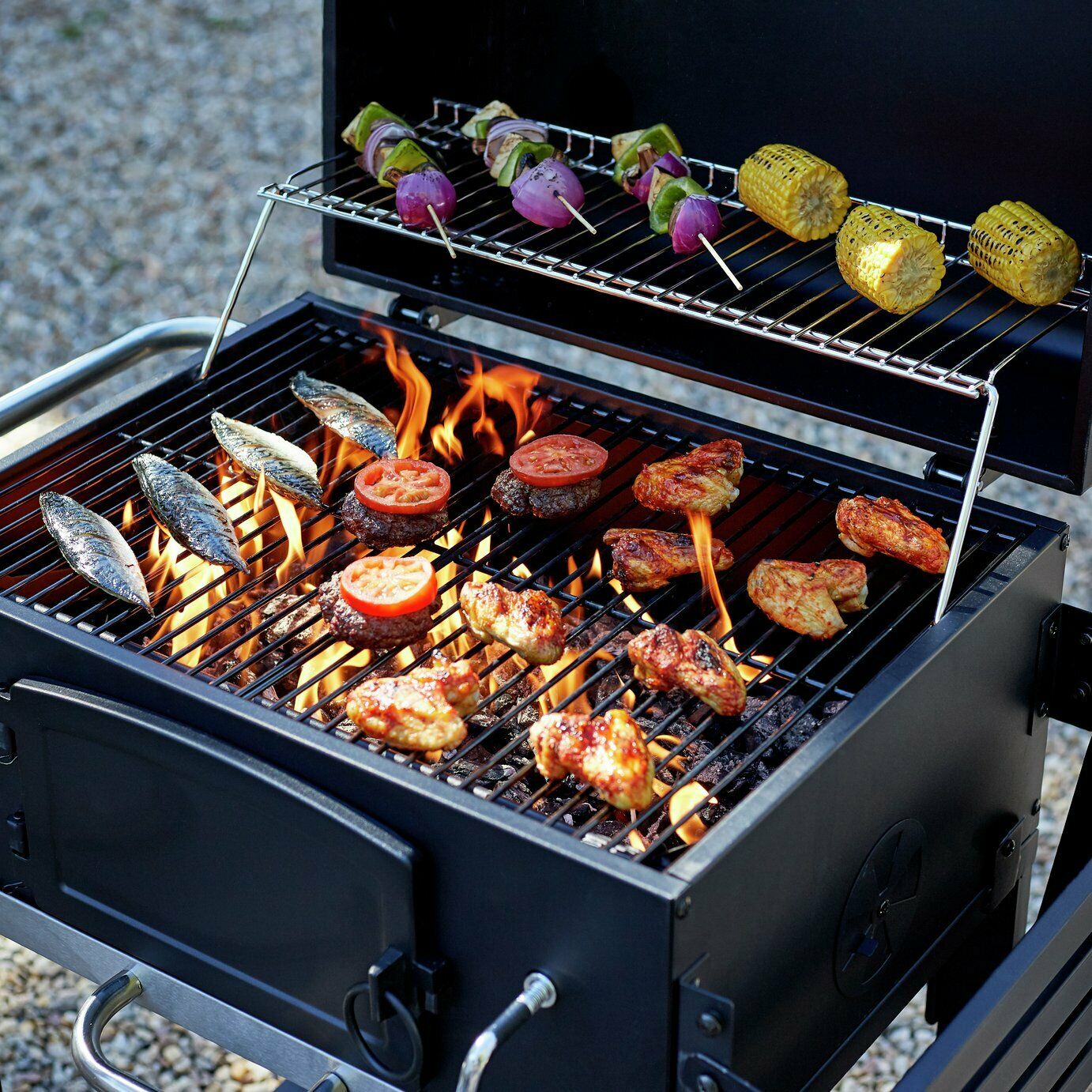 American style charcoal bbq 2025