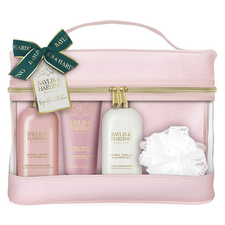 Baylis & Harding Jojoba Vanilla & Almond Oil Luxury Bag Set