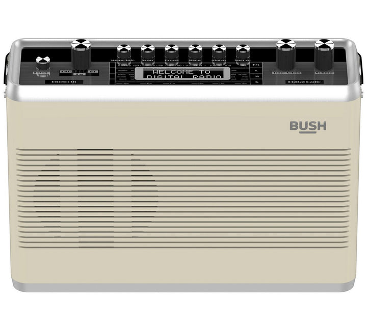 Bush Retro Bluetooth DAB Radio - Cream