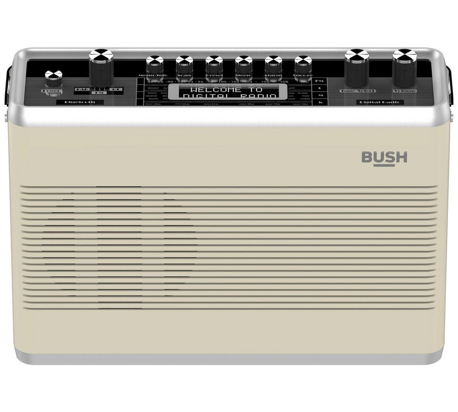 Bush Retro Bluetooth DAB Radio - Cream