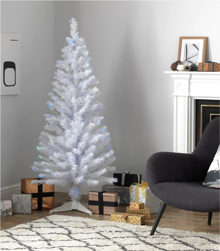 Habitat 5ft Fibre Optic Christmas Tree - White