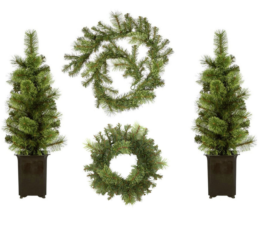 Home Set Of 4 Outdoor Christmas Decorations
