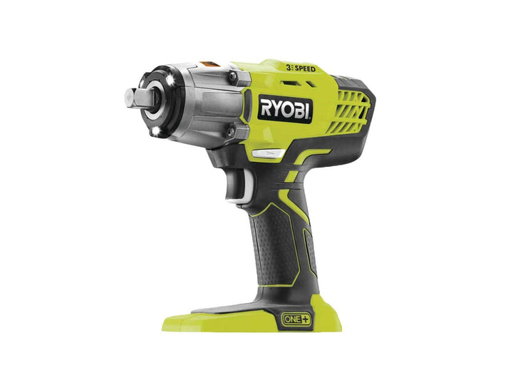 Ryobi R18IW3-0 18V ONE+ 3 Speed Cordless Impact Wrench - Bare Tool