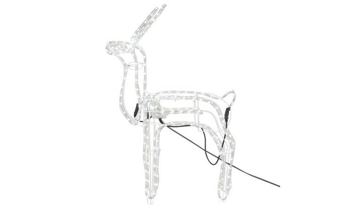 Collection Bright White LED Animated Reindeer Christmas Decoration