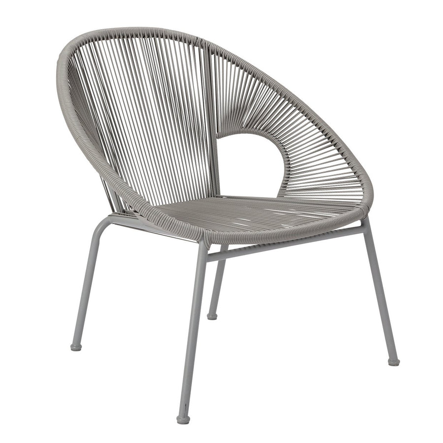 Habitat Nordic Spring Outdoor Rattan Garden Chair - Grey