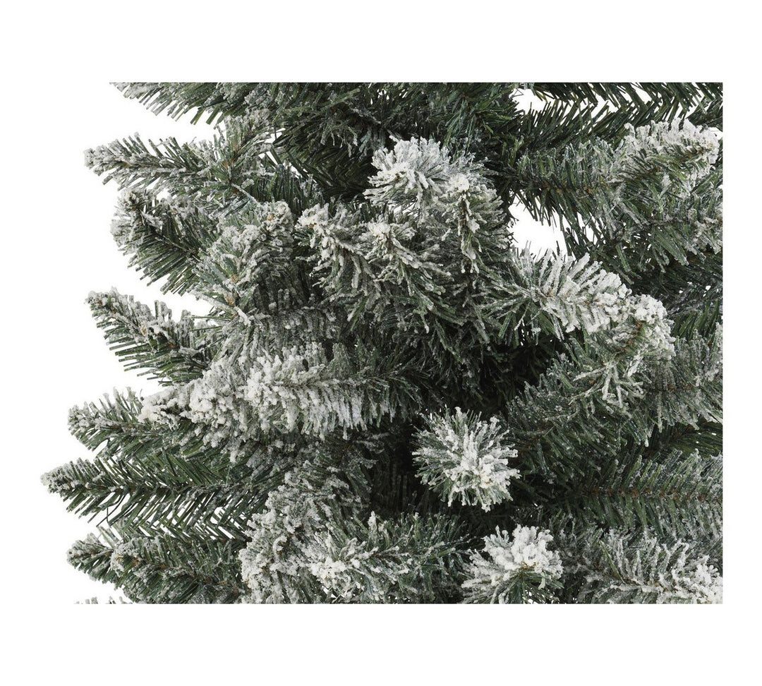 Home 6ft Snow Tipped Pencil Christmas Tree - Green